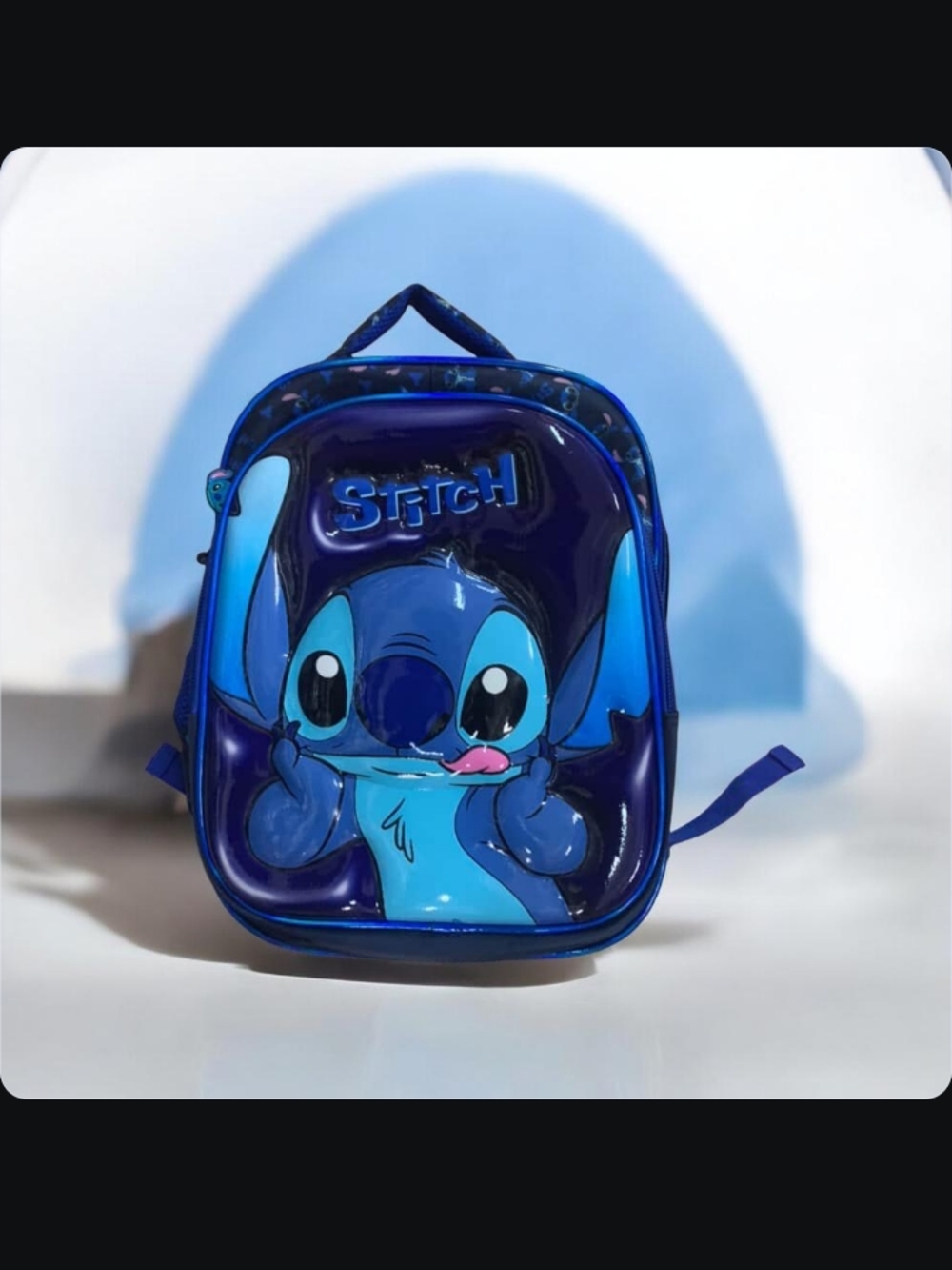 Stitch Kids Backpack in Blue - Character School Bag